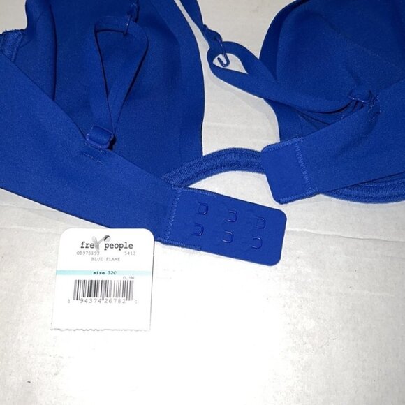 Free people blue Ari Underwire Neo Bra size 32C - Picture 8 of 16